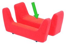 Seat Extension - 4 inch